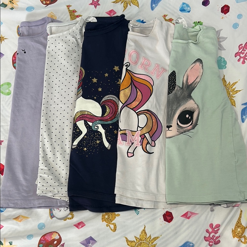 H&M Kids Long Sleeve Tees - Multicolor Pack